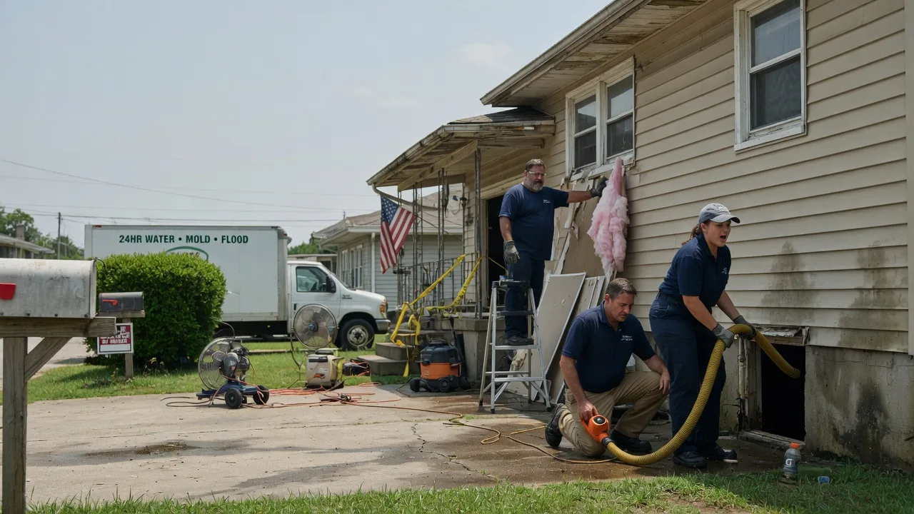 Water Damage Repair in Mermentau, LA near me
